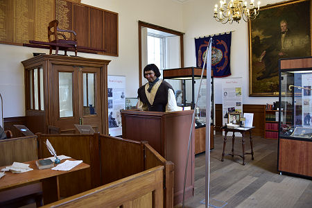 View from the Court to the Museum Area